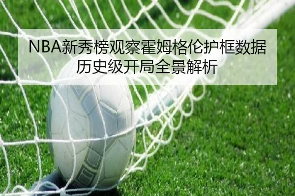 NBA新秀榜观察霍姆格伦护框数据历史级开局全景解析